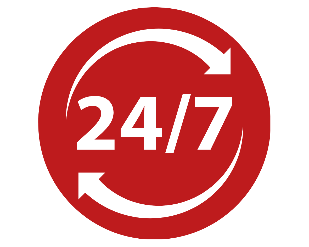 24/7 Service